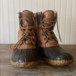 Vintage LL Bean Duck Boots 8